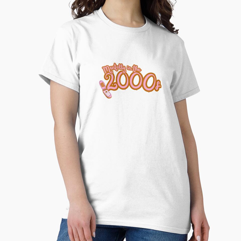 Mentally in the 2000s (Brown and light pink version) by That's Sooo 2000s!