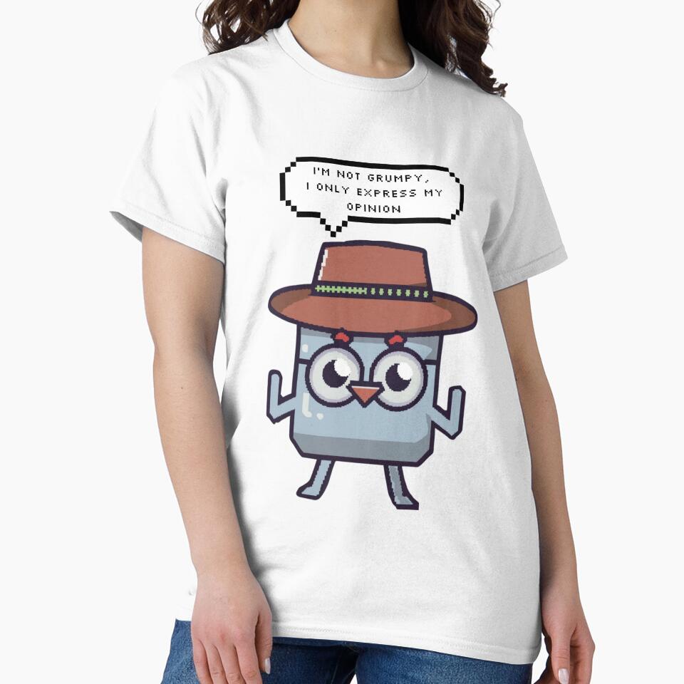 I'm not grumpy, I only express my opinion | Pixel Style by CircinusStore