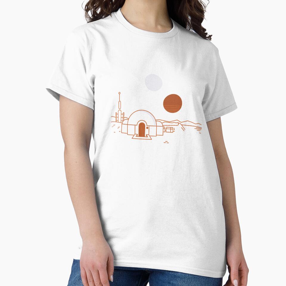 Tatooine vintage travel by chillstudio