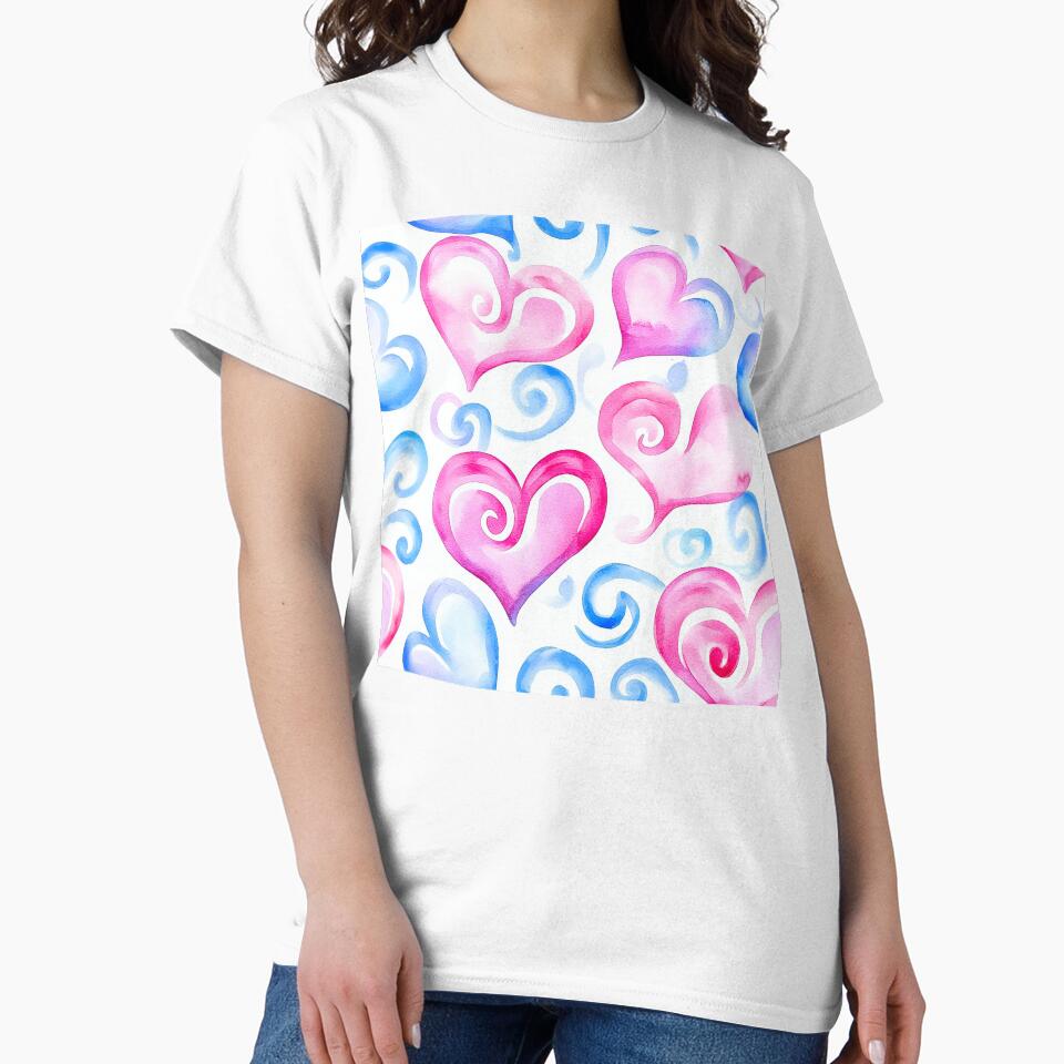 Cotton Candy Hearts by Dawne's Designs