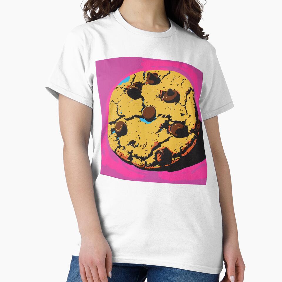 Chocolate Chip Cookie Pop Art 7 by AstroRisq
