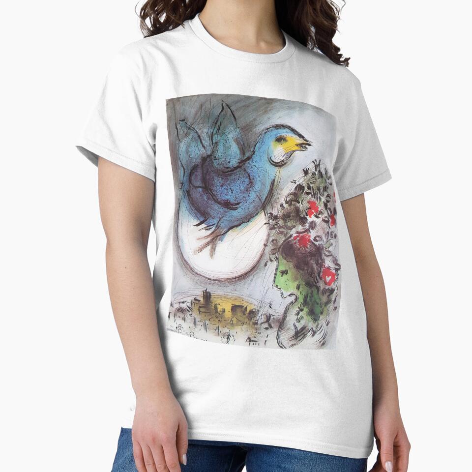 The Blue Bird by Marc Chagall by HeatherrRoss
