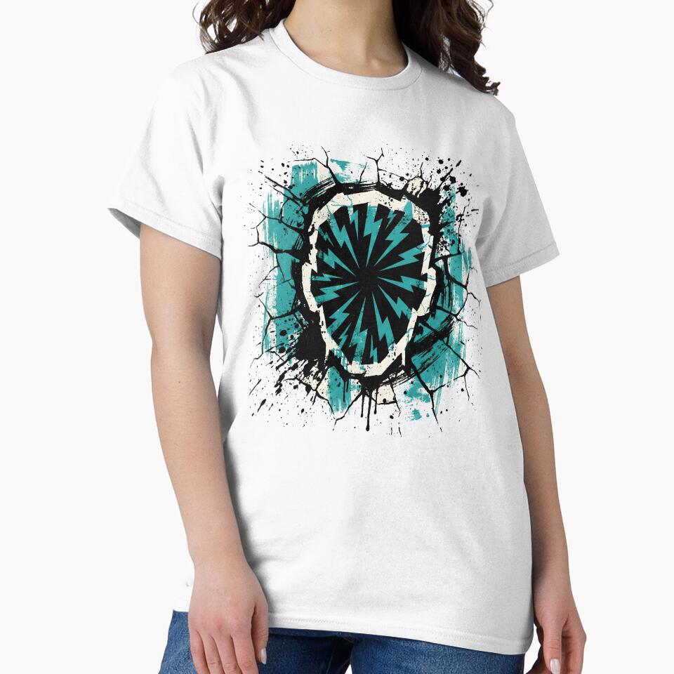 Dynamic Grunge Lightning Burst Graphic by Clay Artista