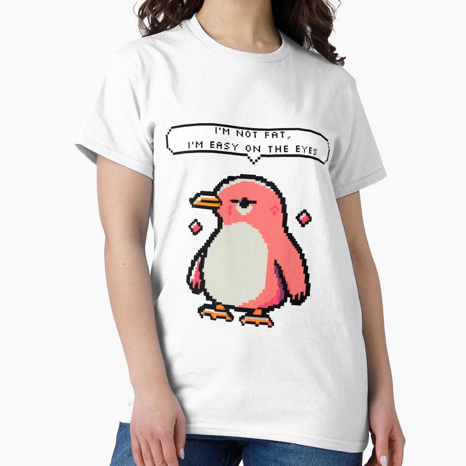 I'm not fat, I'm easy on the eyes | Pixel Style by CircinusStore