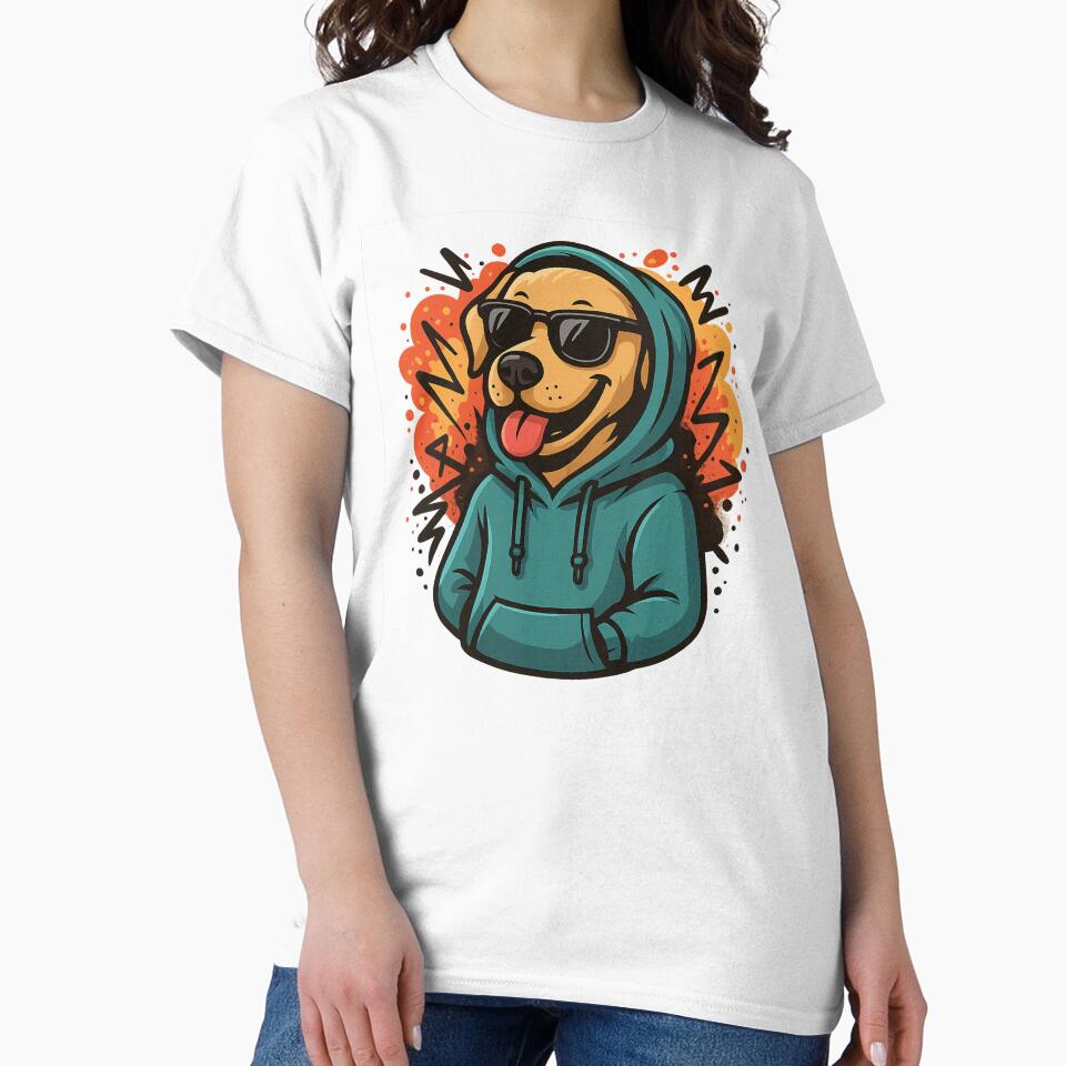 Labrador K9 Dog off duty with cuteness by Trendify-P