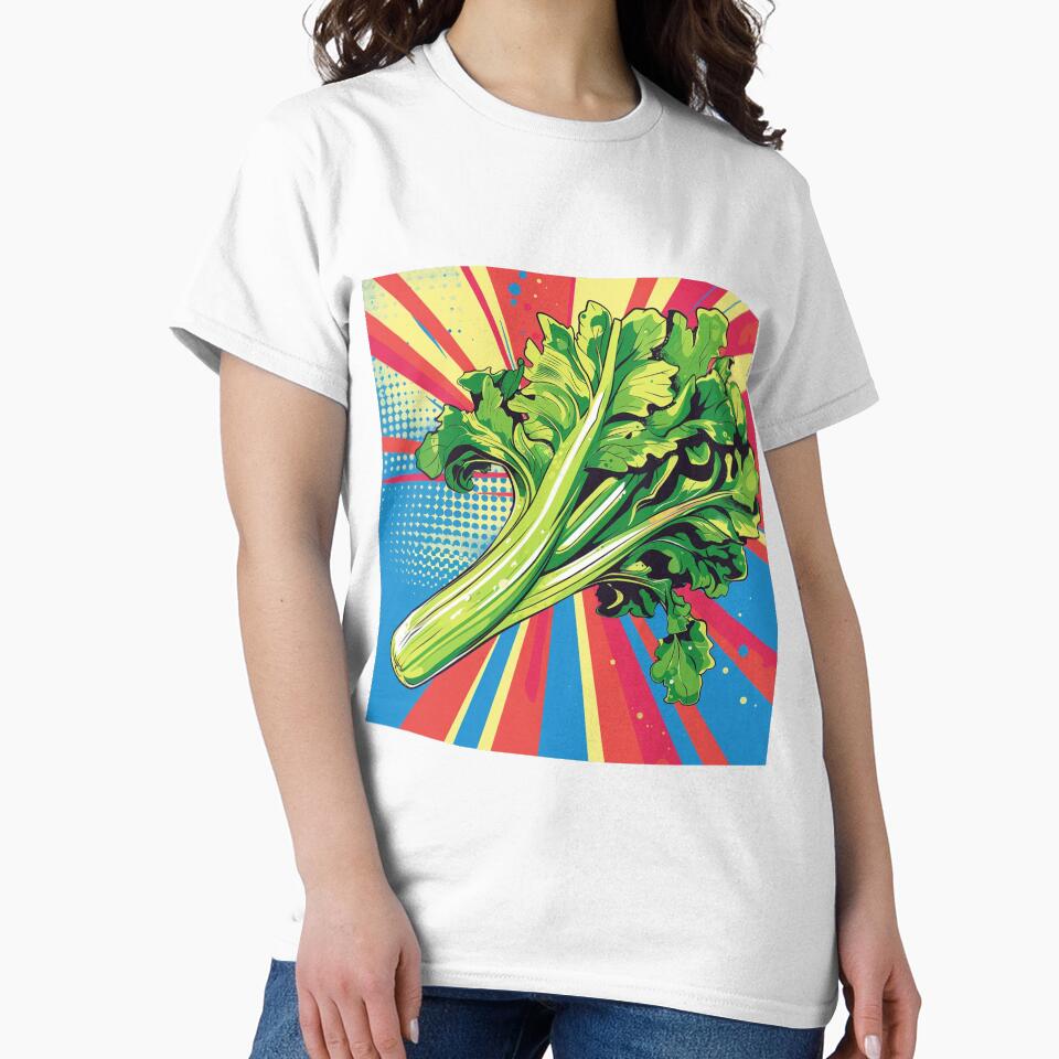 Celery Pop Art 2 by AstroRisq