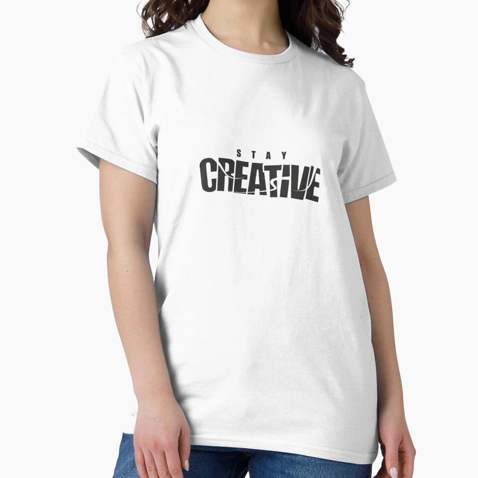 Stay Creative Black text by CreatorMan78