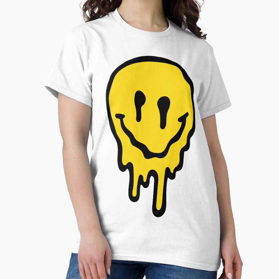 Melting Acid Smiley Face by FORMIDABLESHOP