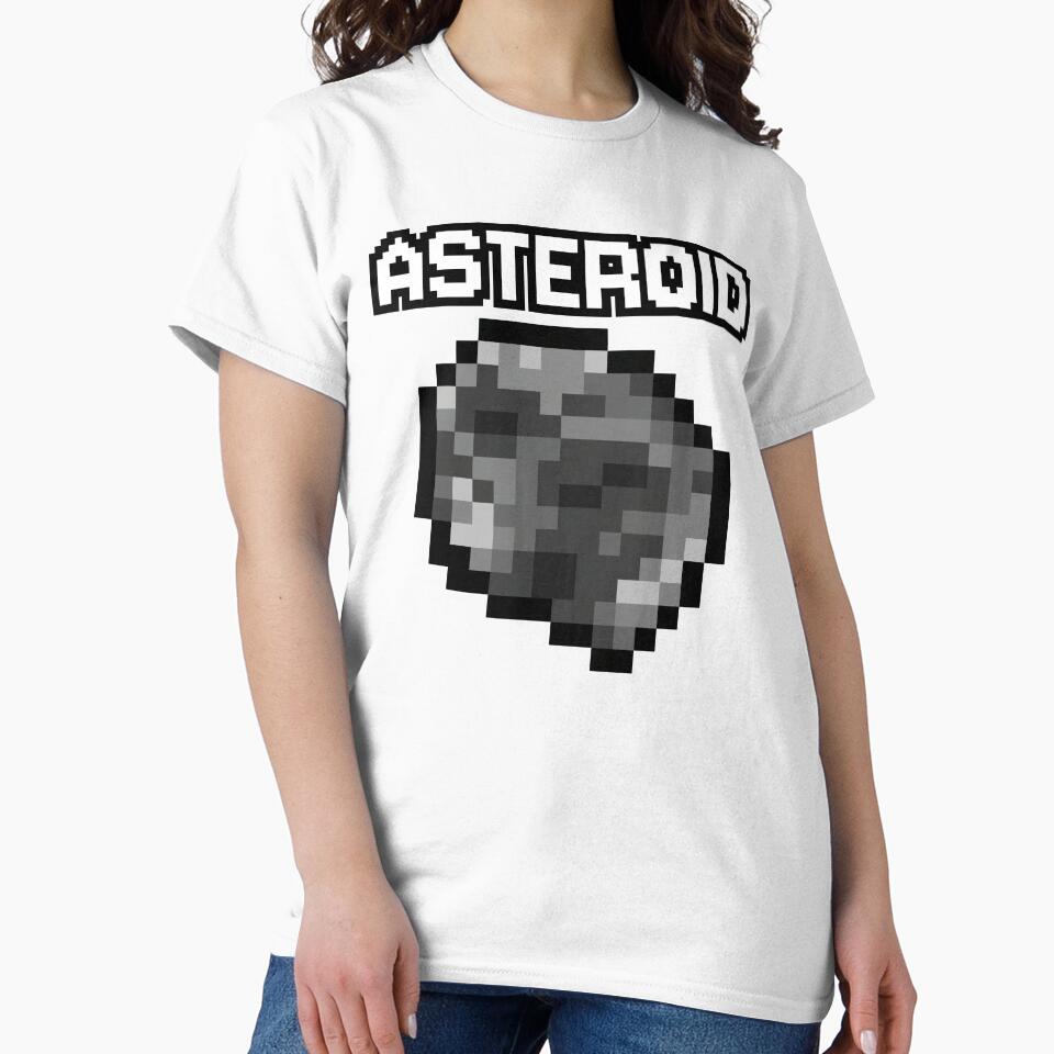 Pixel Art Asteroid by E-engineering