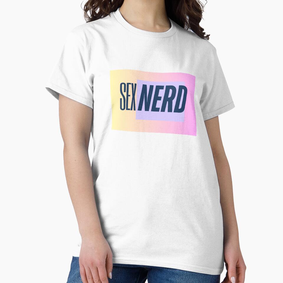 Sex Nerd Funny Bold Typography Design by artfulabstract