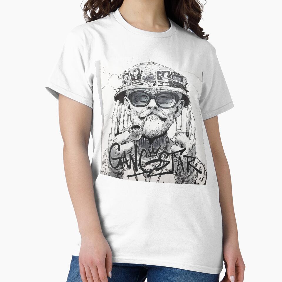Gangstar Vintage Illustration – Streetwear Graphic Design by Unstocks