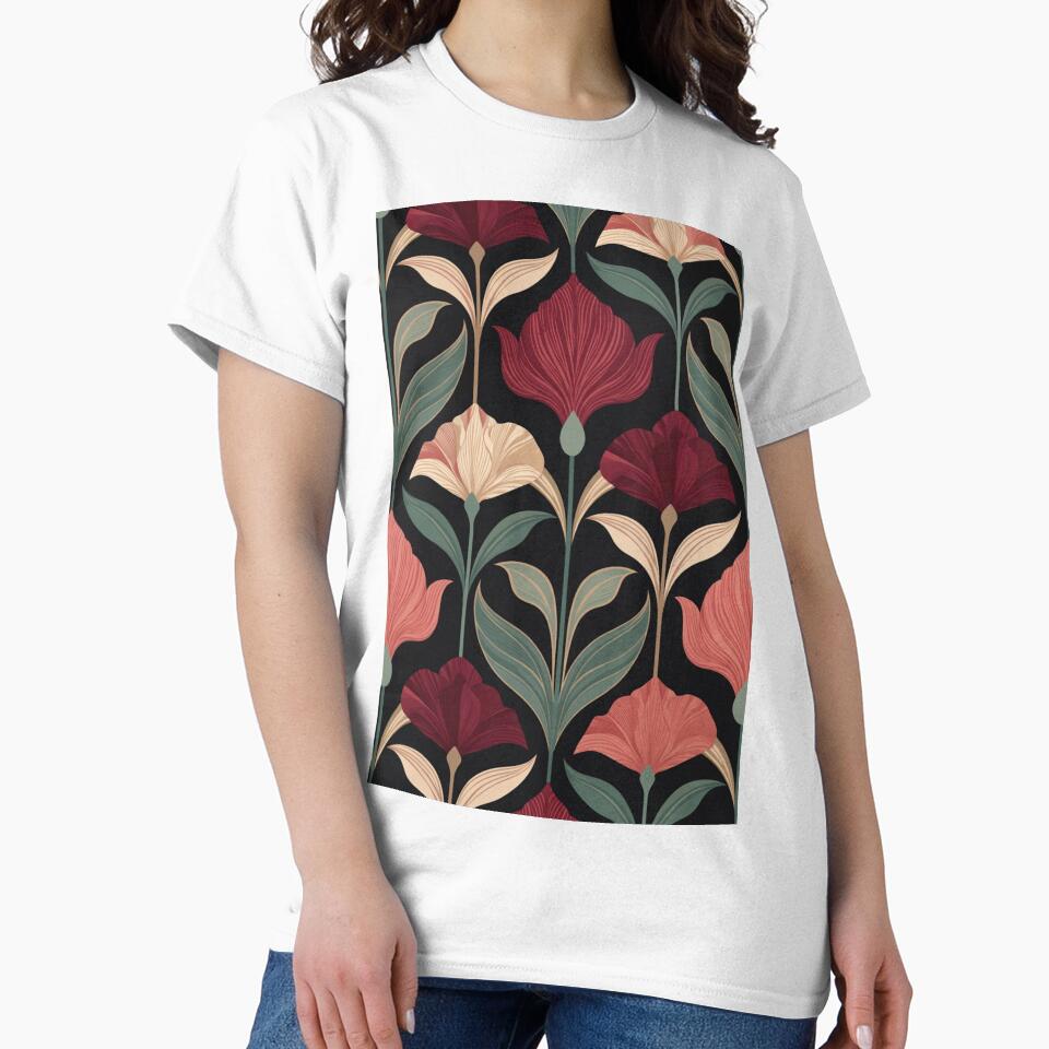 Art Deco Flowers by CharmingFlowers