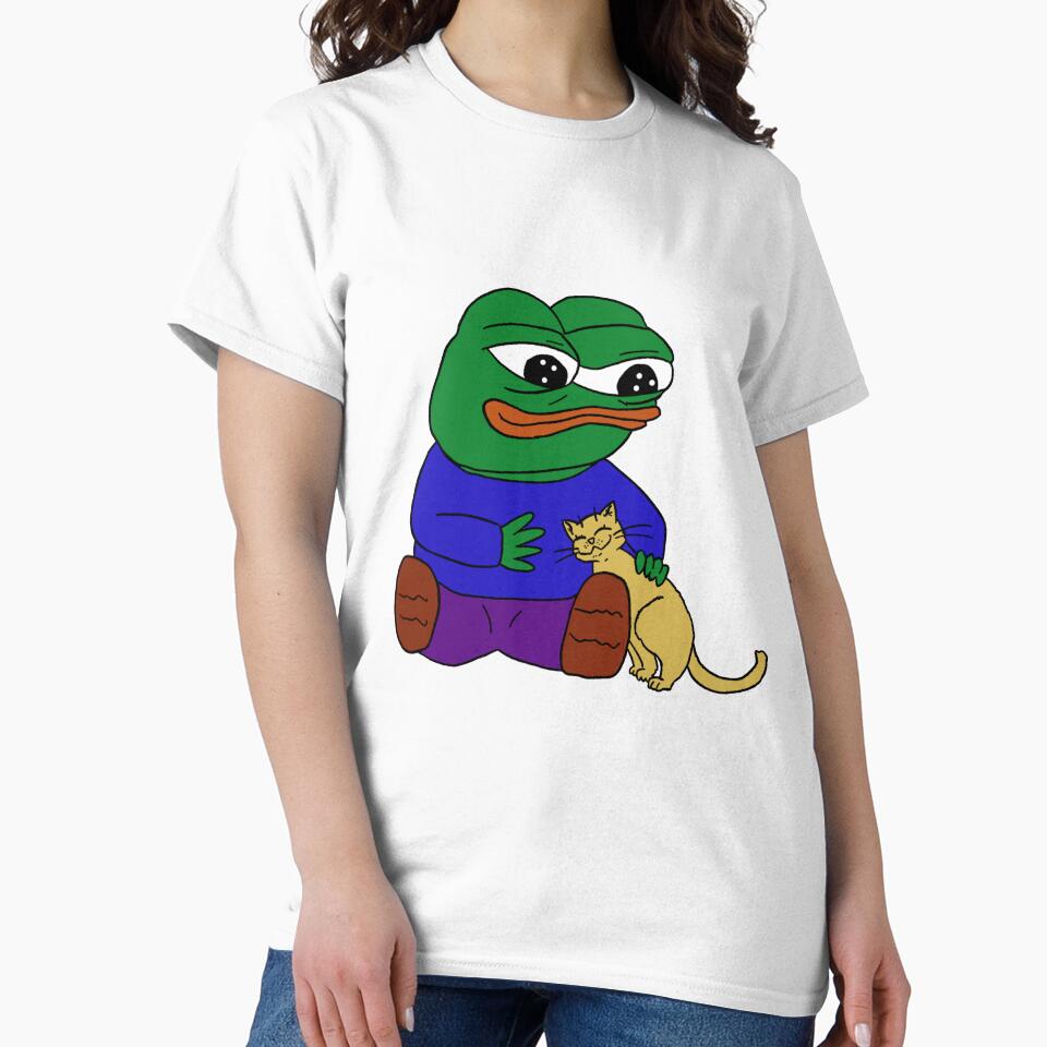 Pepe With Cat by TheMemesLord