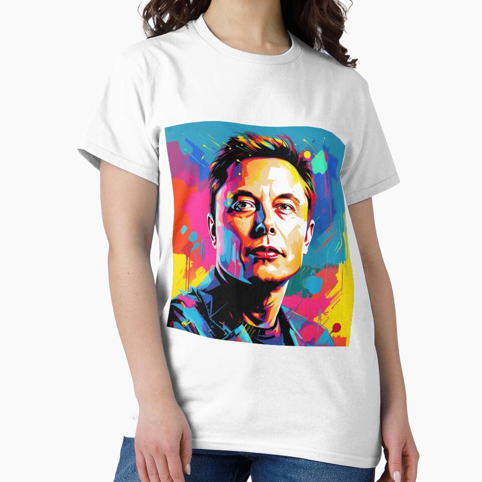 Musk Pop Art 3 by AstroRisq
