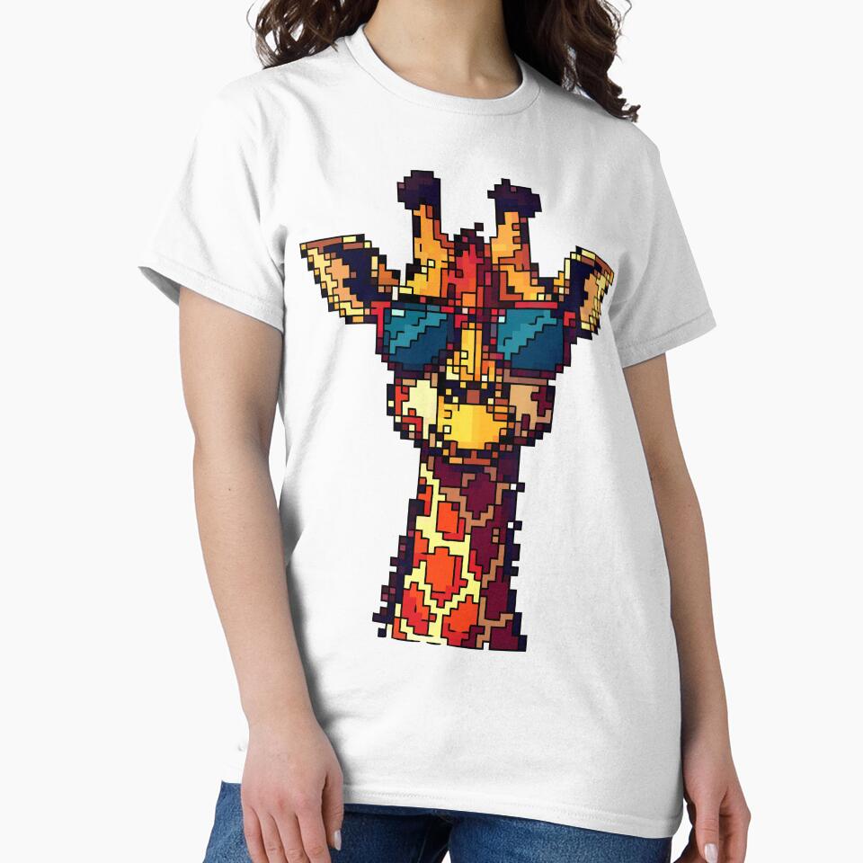Giraffe Face Charm by NaturePixel