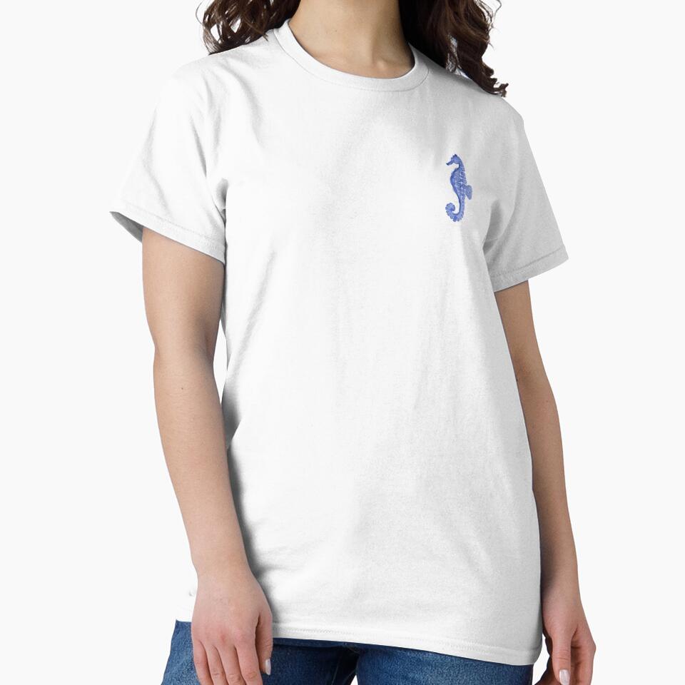 Seahorse - Navy by delightbynaomi