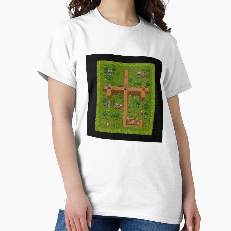 Pixel Art RPG Village – Retro Fantasy Game Scene by Greemo03