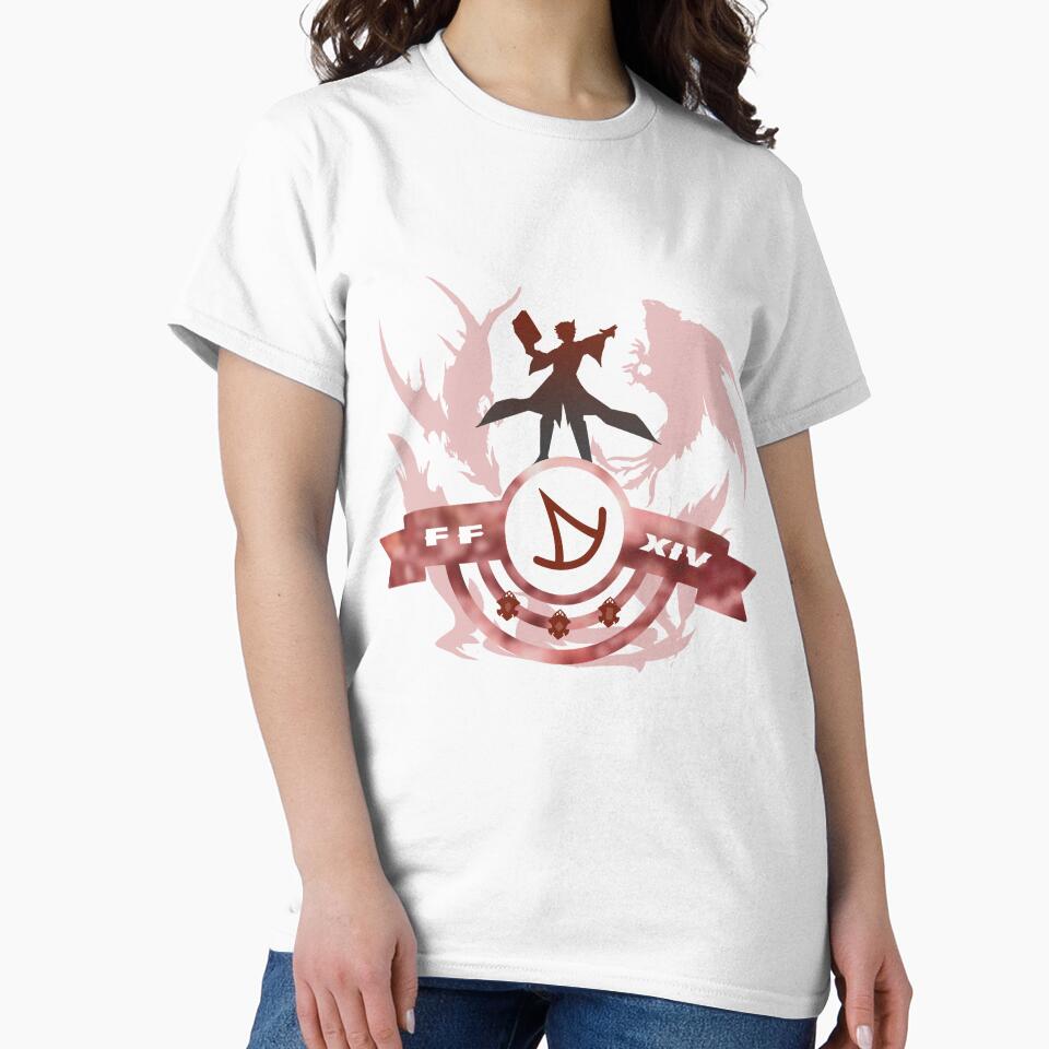 FFXIV Summoner - Deathflare (Red & Grey) by Hyulia