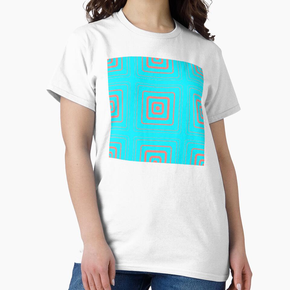 Nia Itto Gallery - Square blue 2 - by NIA ITTO GALLERY