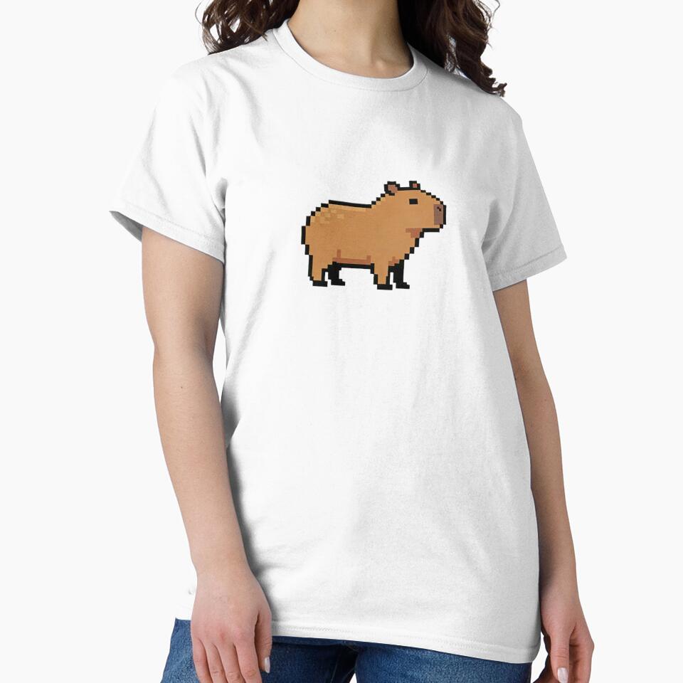 Cute Pixel Capibara by SoftMintStudio