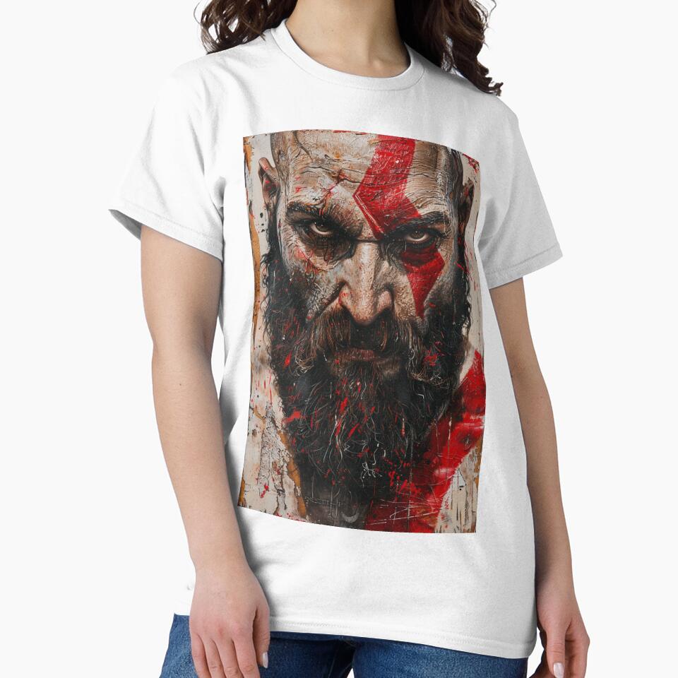 Kratos art by berincho