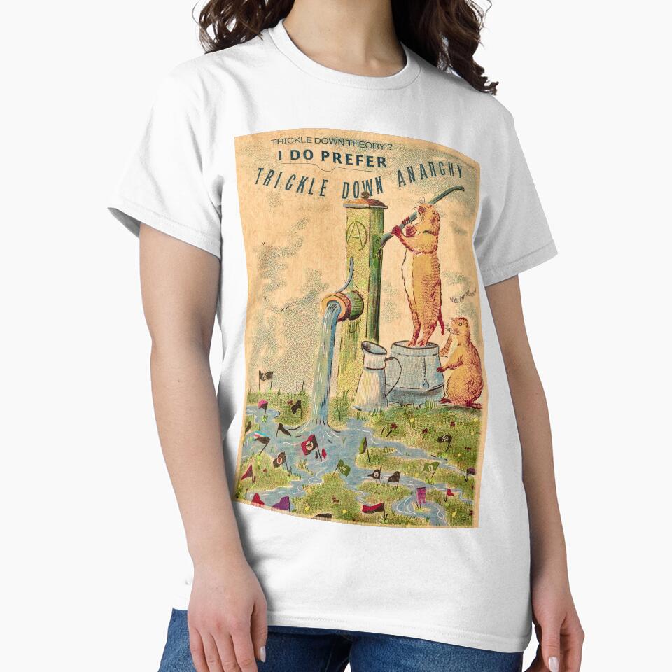 Trickle down anarchy – Revolutionary groundhogs by Loki Propagandart