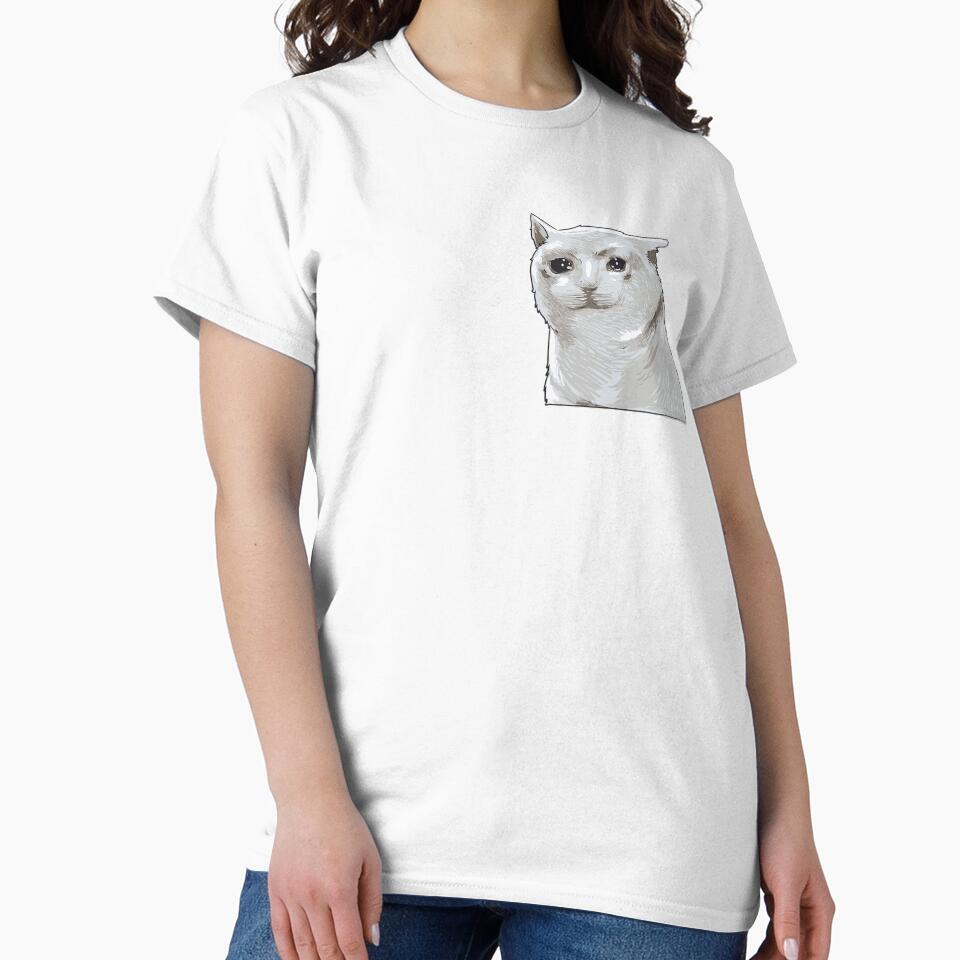 Sad Cat In Grunge cut cat meme by Manara  -Art