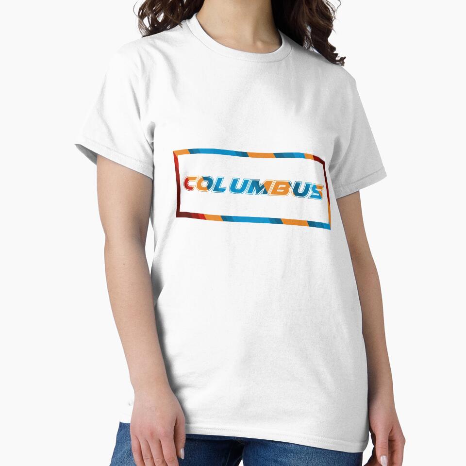 Columbus T-Shirt for Men and Women by AllStarMerch