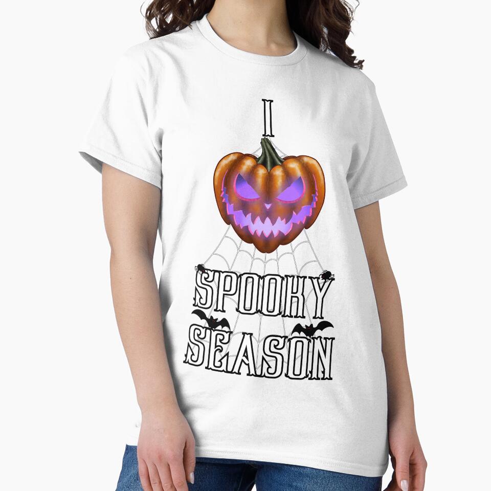 Jack-O-Lantern Purple I Love Spooky Season by ThreadSIL