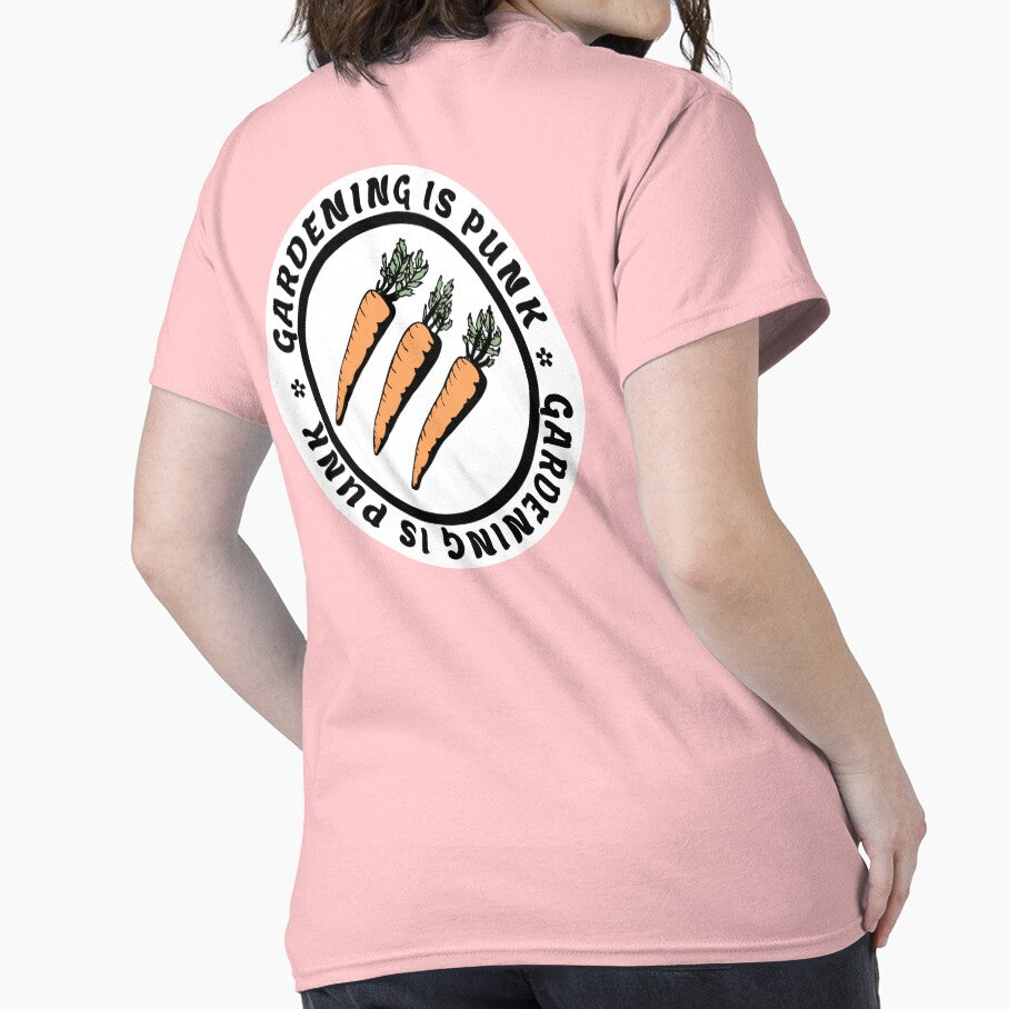 gardening is punk | antifascist 3 arrows | carrots by craftordiy.art