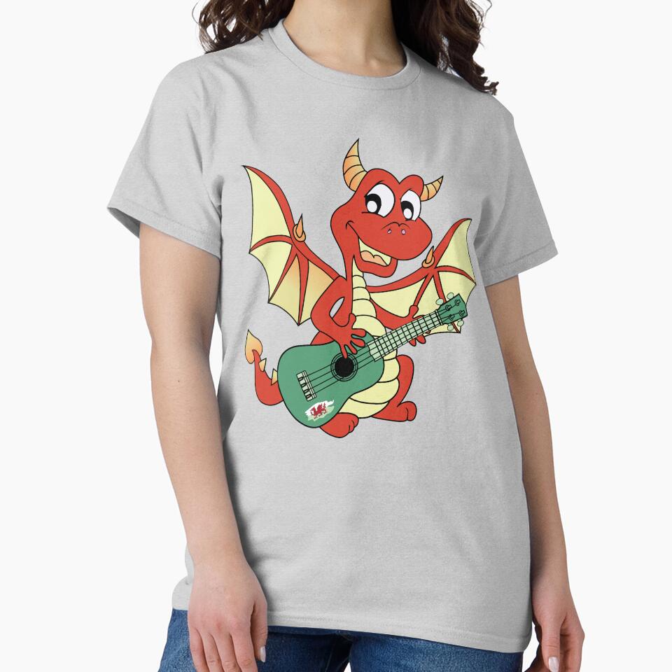 Ukulele Wales Dragon New Logo by Ukulaliens