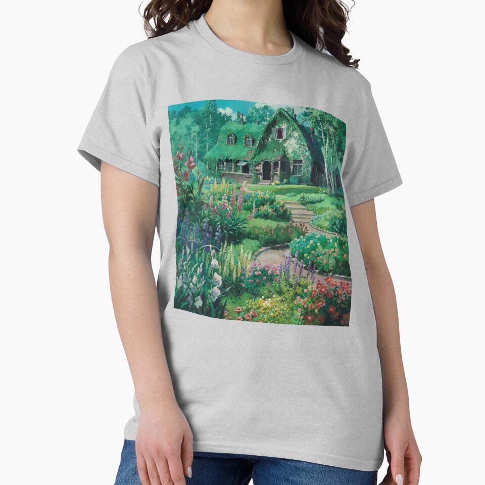 Studio Ghibli Scene Beautiful Outdoors by ArtbyTana