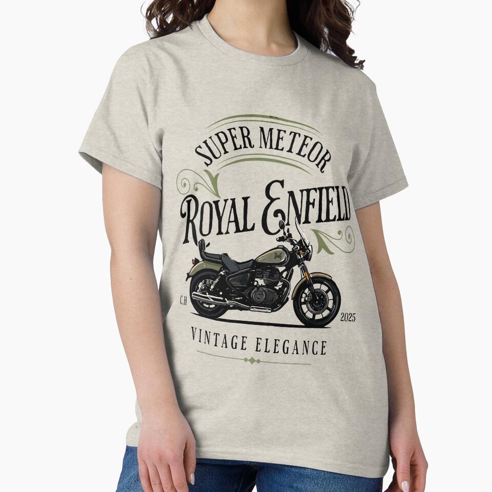 vintage elegance ROYAL ENFIELD SUPER METEOR 650 by monsalve-autos