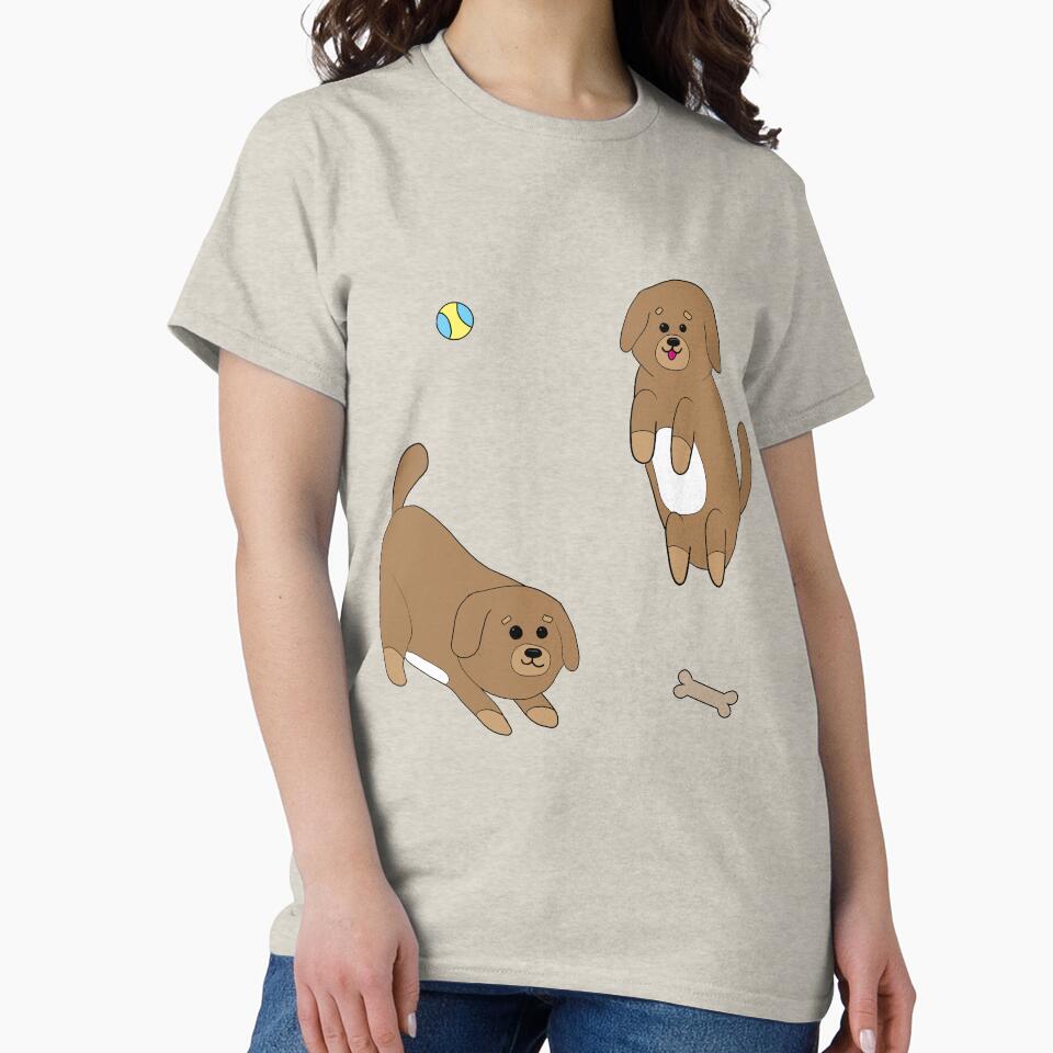 Playful Puppies by alisadesigns