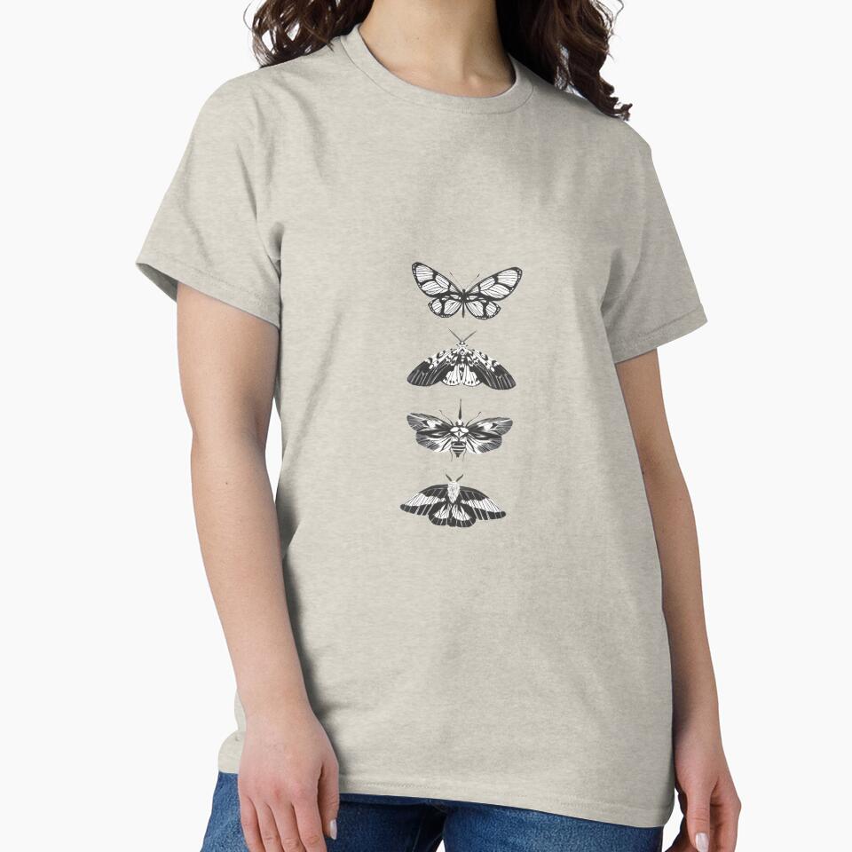 Abstract Butterfly Aesthetic – Minimal Stacked Butterfly Design for Trendy Soft Girl StyleAbstract Butterfly Aesthetic – Minimal Stacked Butterfly Design for Trendy Soft Girl Style by Rebel Weave
