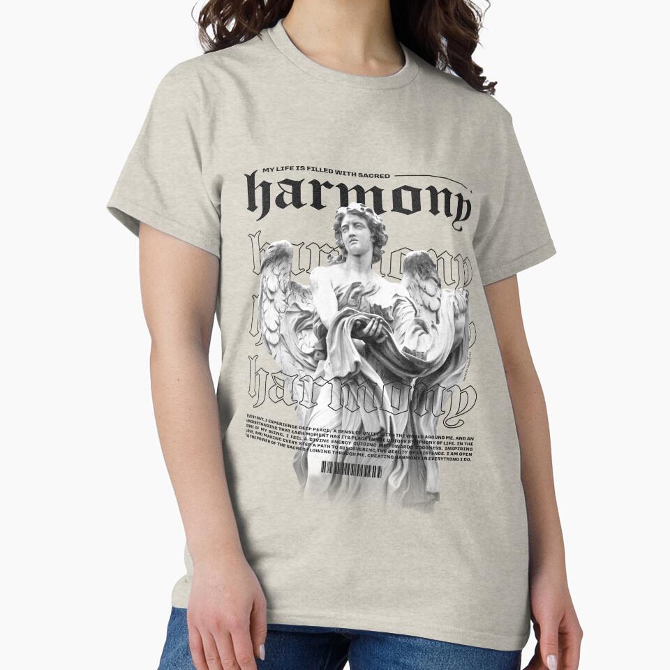 My life is filled with sacred harmony - Modernist Streetwear by fblskdnydesign