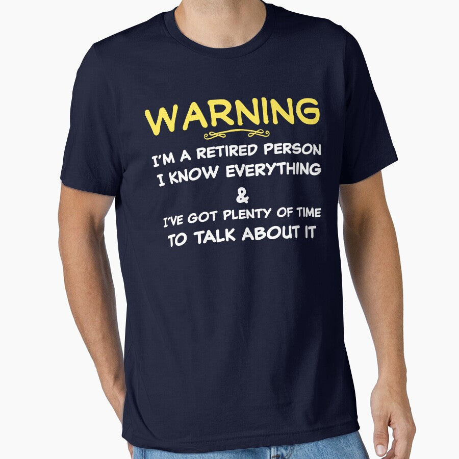 Funny Retirement T Shirt by bitsnbobs