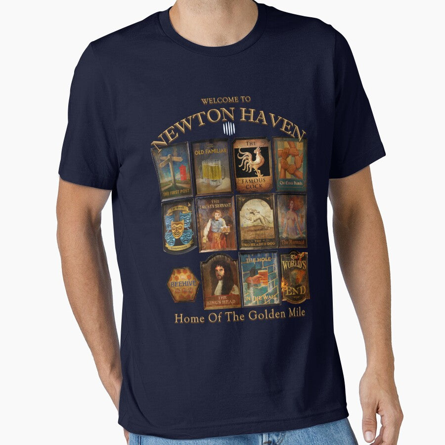 Newton Haven Pubs by inkredible