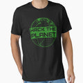 Hack the Planet - Green Globe Design for Computer Hackers by geeksta