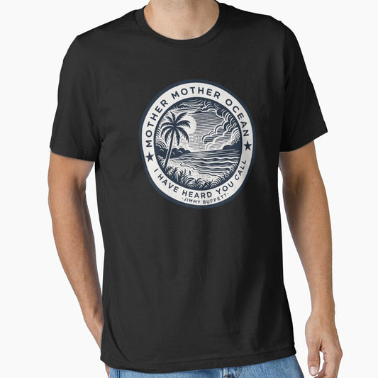 Vintage Mother Ocean Jimmy Buffett by sarabattle