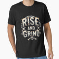 "Rise and Grind" Motivation Tee – Fuel Your Day with Determination by AI-volution