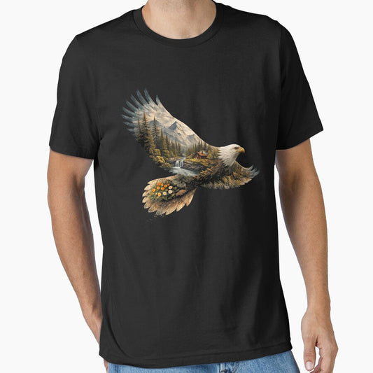 eagle Plants Nature Wild Boho Flowers by Kladhadredo