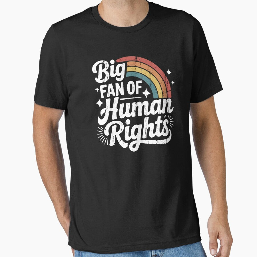 Big Fan Of Human Rights by studionelloe