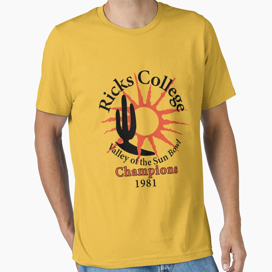 Rick's College - Valley of the Sun Bowl Champions 1981 by Primotees