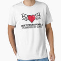 Built From Pixels, Powered by Love – Pixel Heart with Wings by PixelGrafiks