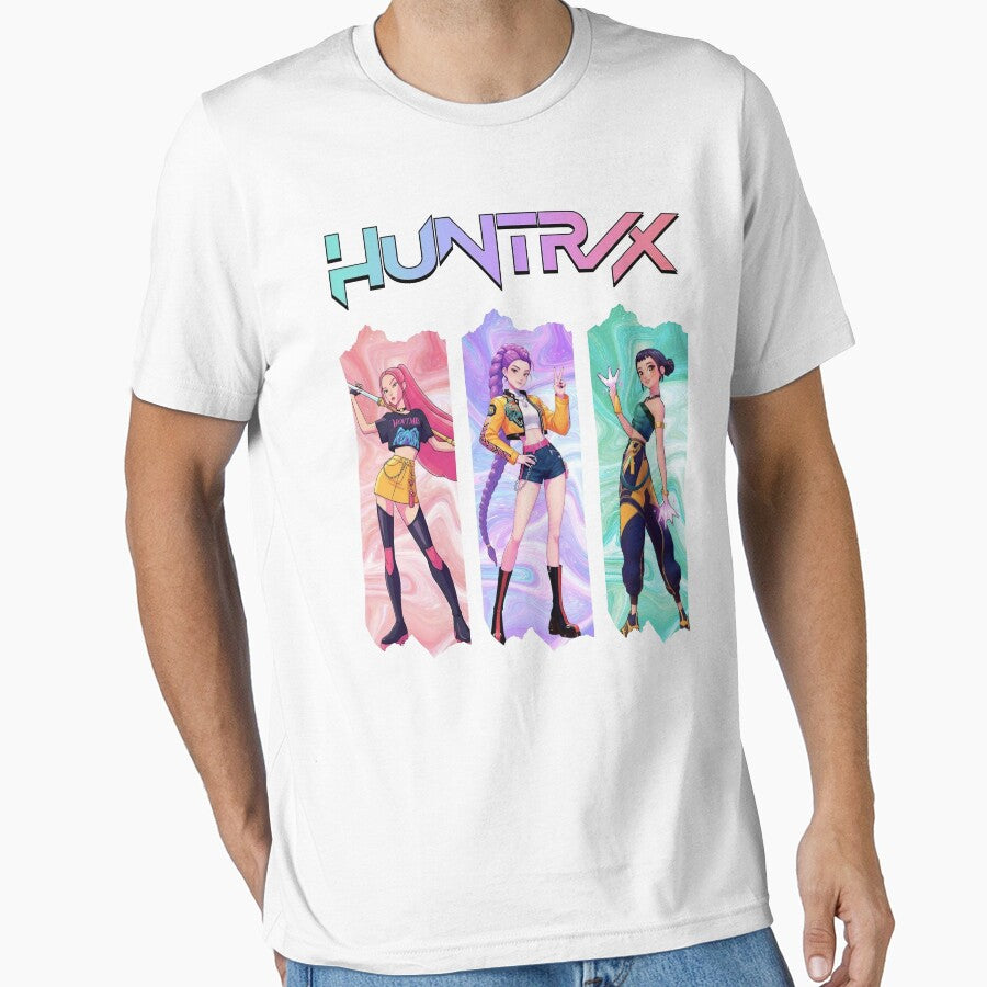 Kpop Demon Hunters Series Huntrix Fan Art by CoreyBurch