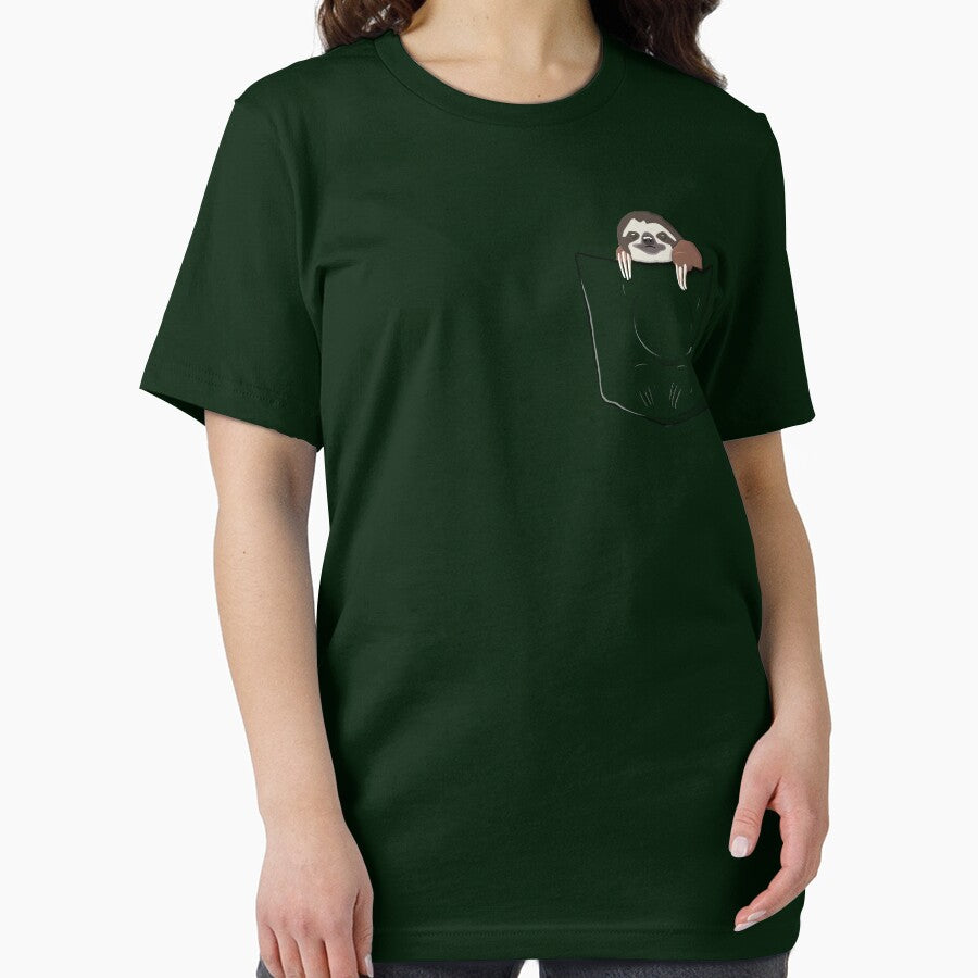 Sloth in a pocket by SxedioStudio