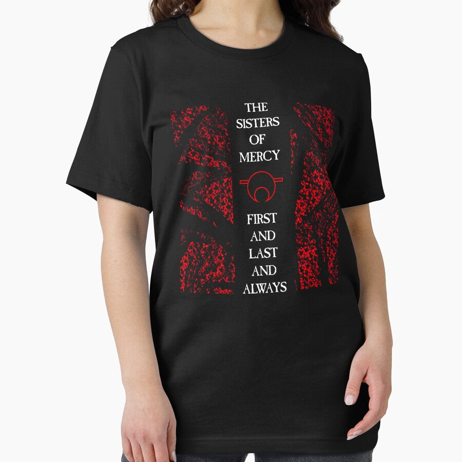 First and Last and Always - White Small - The Sisters of Mercy by graphixzone101