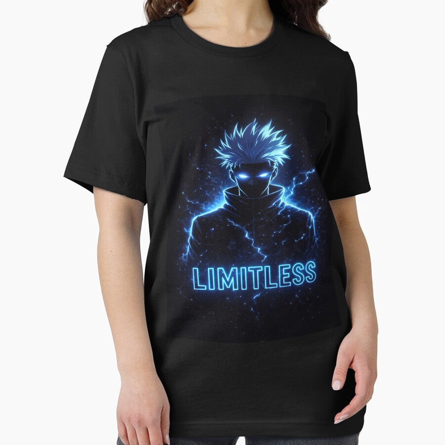 Limitless Power Anime Aesthetic Design – Dark Neon Anime Style by SSVSTICKERS