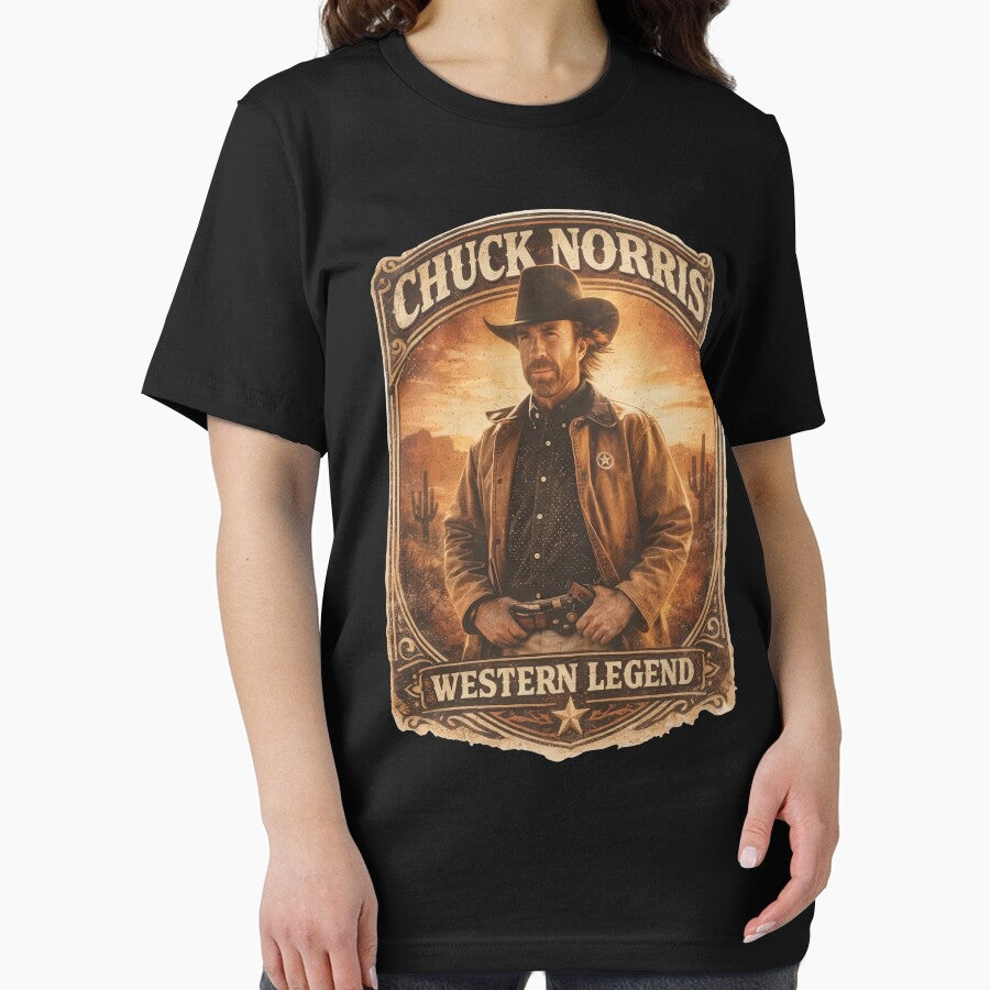 Chuck Norris Western Legend Retro by frazier-made